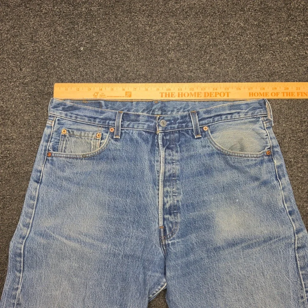 VTG Levis 501 XX Jeans Blue Mens 38x40 (Fits 37x36) Straight Leg Button Fly USA